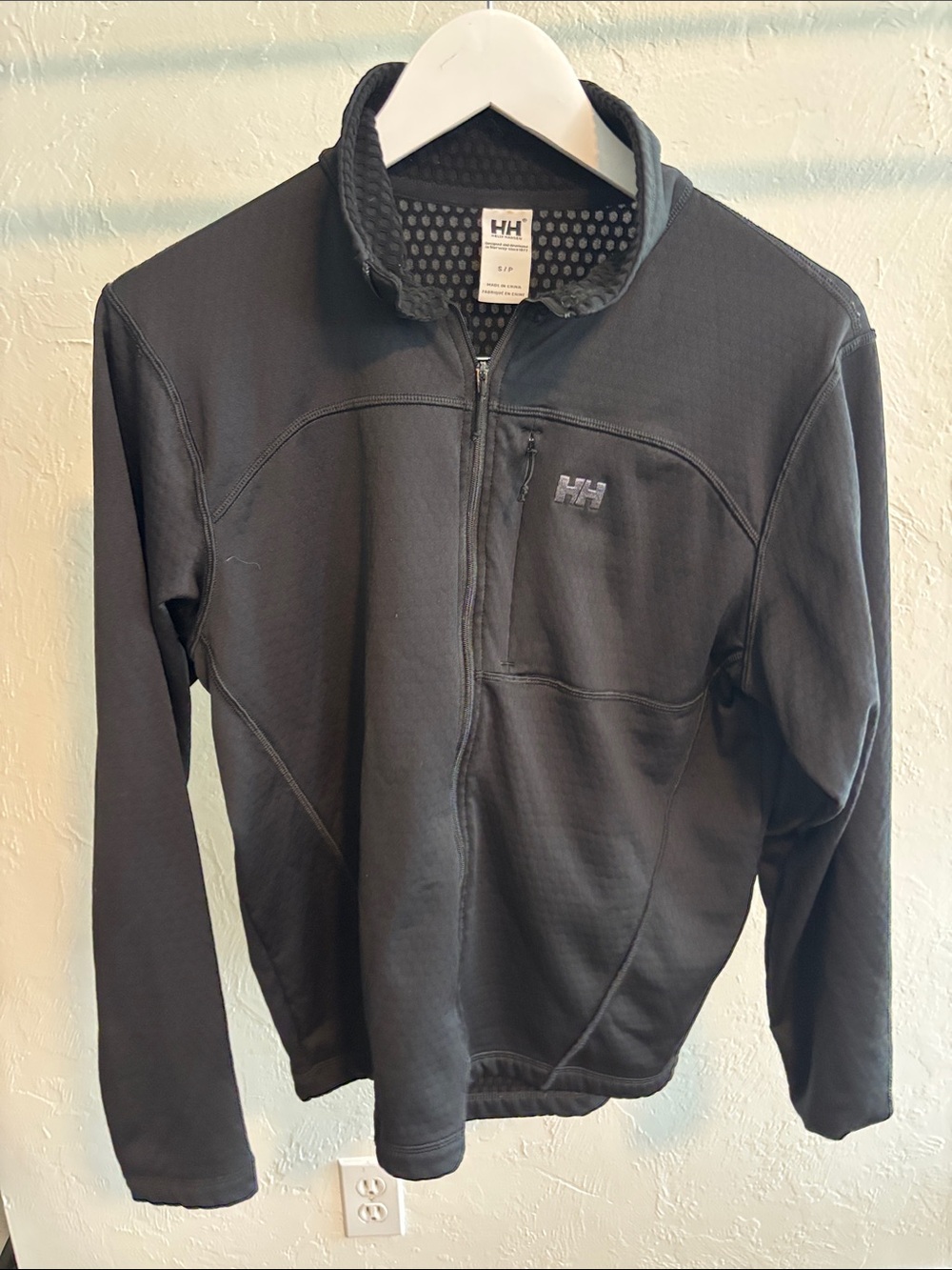 Helly Hansen Black Women's Fleece Lightweight Jacket
